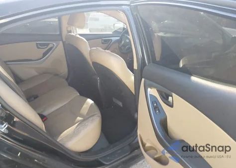 2013 Hyundai Elantra Limited from USA, damaged, VIN 5NPDH4AE8DH233435